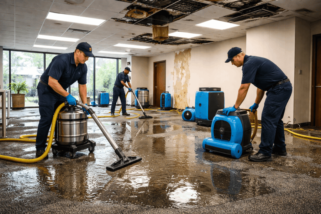 Commercial Water Damage Restoration