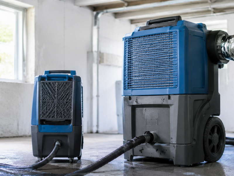 Commercial vs. Industrial Dehumidifier Rental: Which Does Your Situation Need?