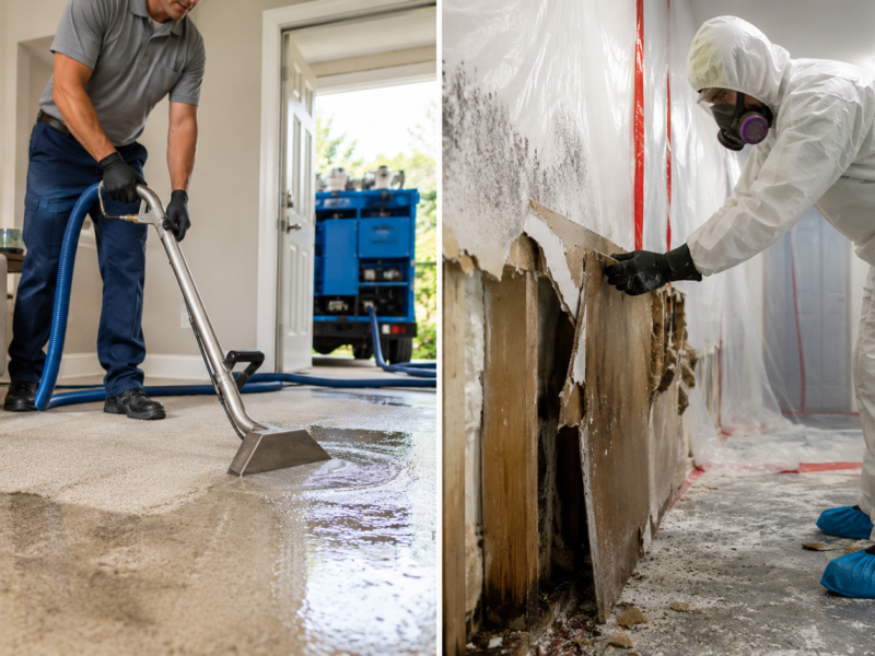 Sewage Cleanup vs. Water Damage Restoration: Why the Price Difference Is So Big